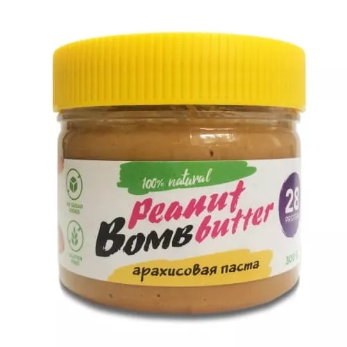 Bombbar Арахисовая паста 300g фото