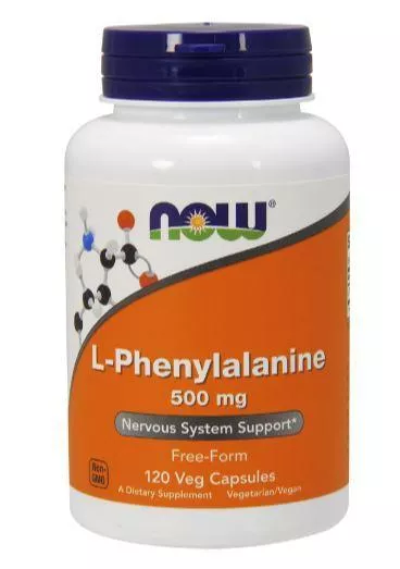 NOW Phenylalanine 500 mg 120 vcaps
