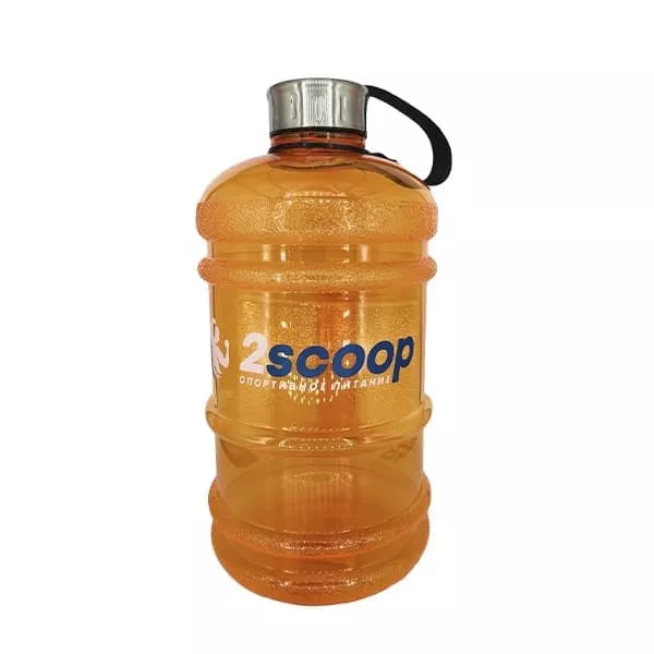 2scoop Бутыль 2.2 L металлическая крышка (Оранжевый)