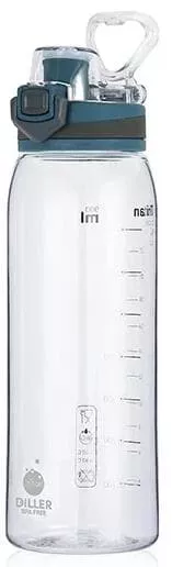 Бутылка для воды Diller D32 900 ml (Темно-Синий)