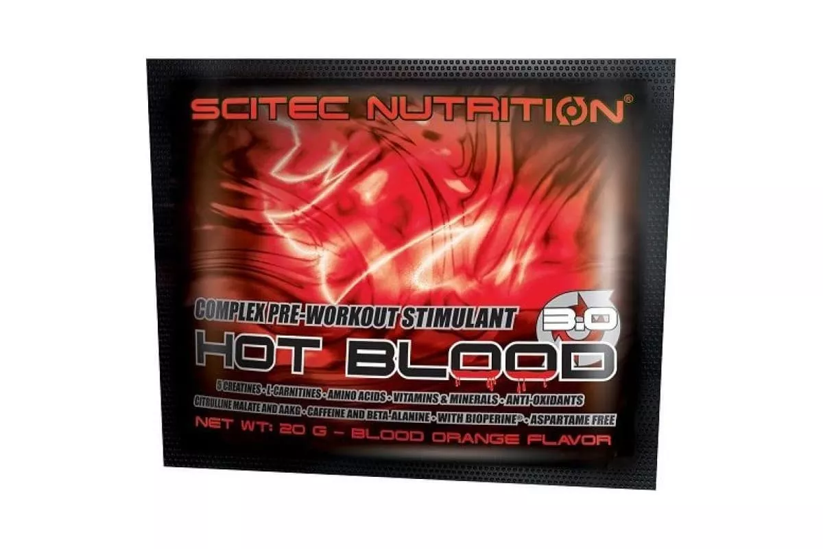 Scitec Nutrition Hot Hot Blood Hardcore 1serv