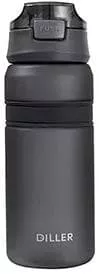 Бутылка для воды Diller D37 550 ml (Черный)