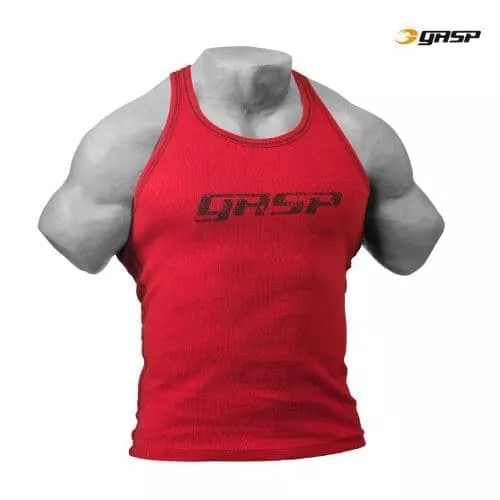 GASP Майка обтягивающая Pro Rib Tank II Red фото