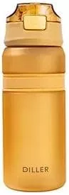 Бутылка для воды Diller D37 700 ml (Оранжевый)