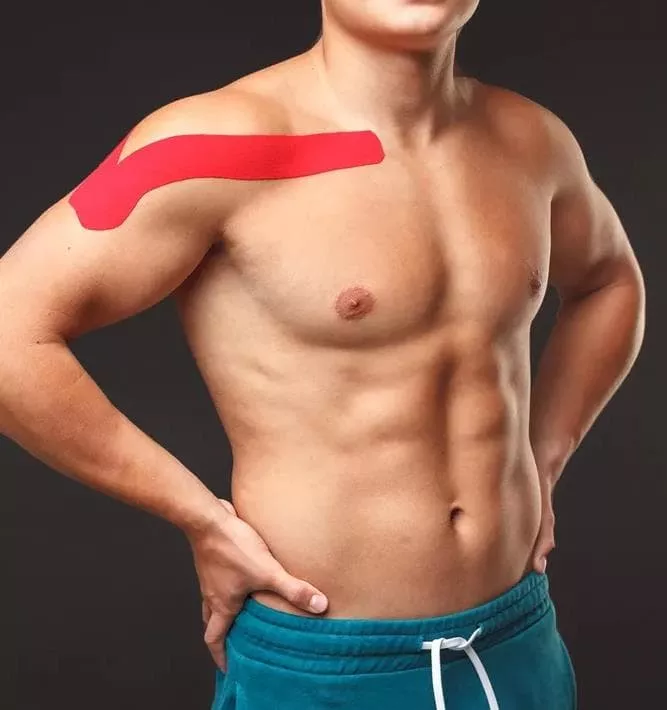 FitRule Кинезио Тейп Tape Premium 7,5 cм х 5 м (Красный)