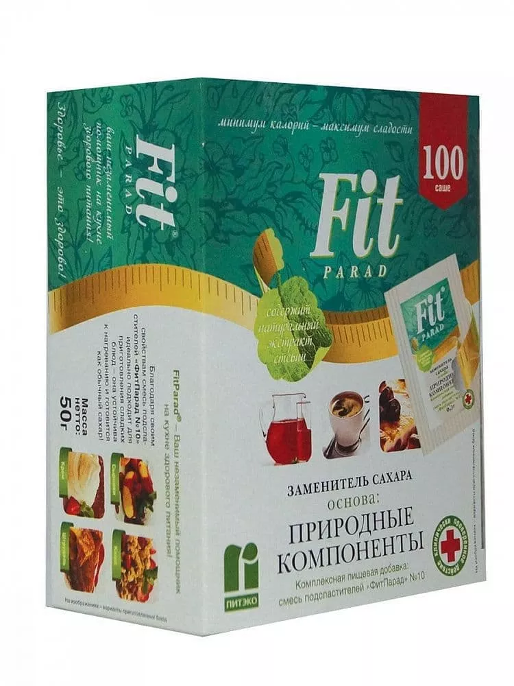 Fit Parad Заменитель Сахара №10 1serv фото