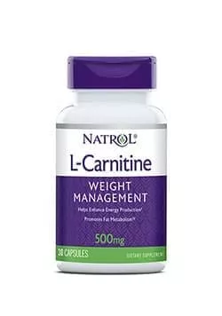 NATROL L-Carnitine 500 mg 30 caps фото
