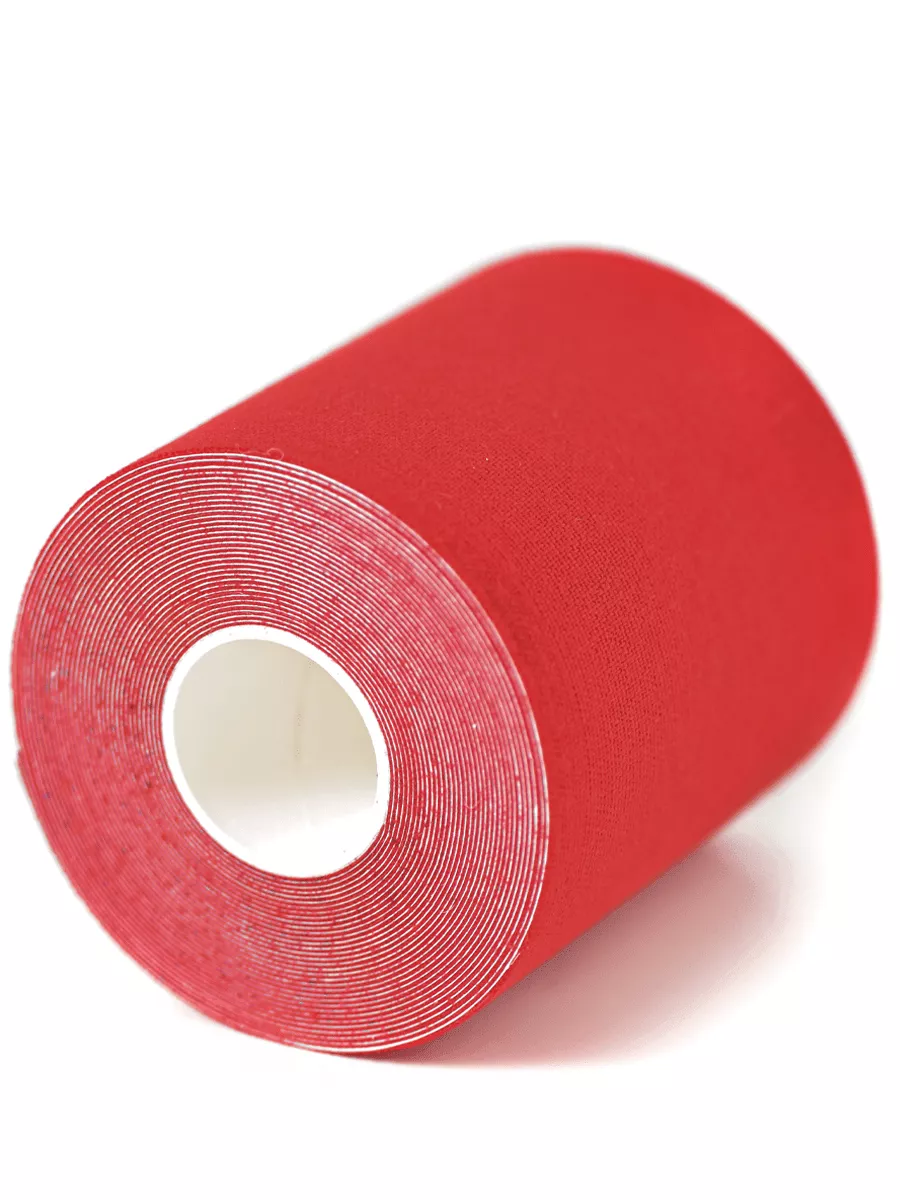 FitRule Кинезио Тейп Tape Premium 7,5 cм х 5 м (Красный)