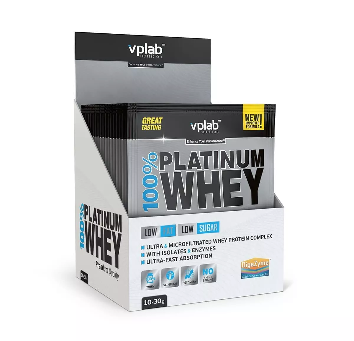 VP Laboratory 100% Platinum Whey 30g 1serv фото