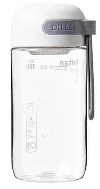 Бутылка для воды Diller D31 500 ml (Белый)