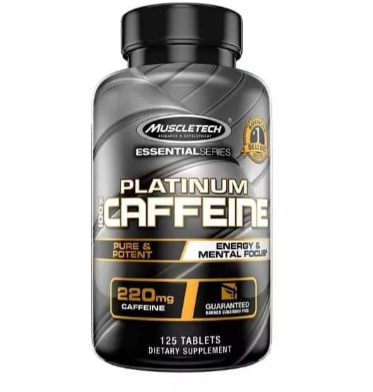 MuscleTech Platinum Caffeine 125 tabs
