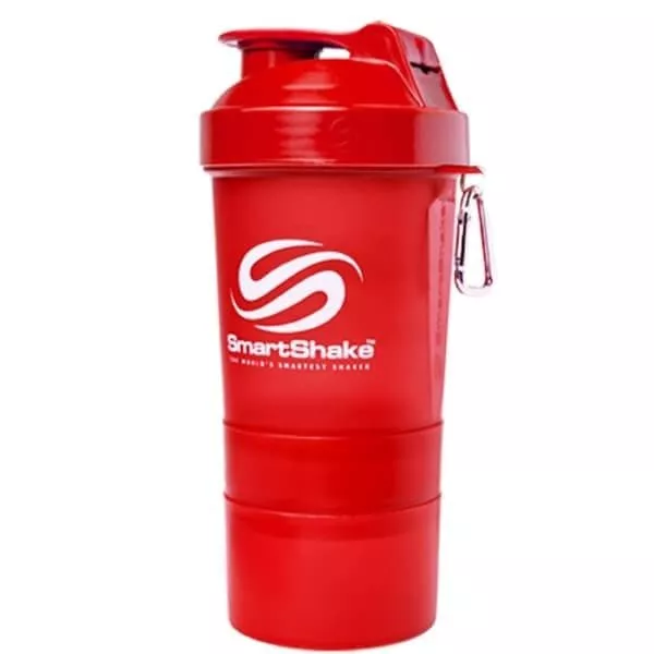 SmartShake Shaker Original 400 ml (Neon Red)