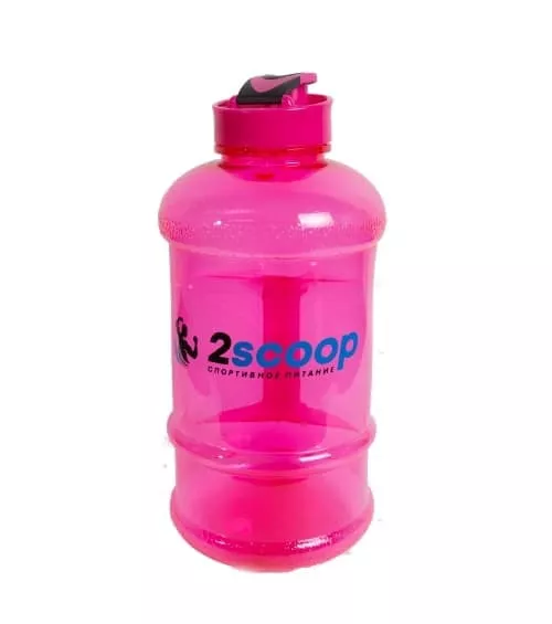 2scoop Бутыль 1.3 L крышка щелчок (Розовый)