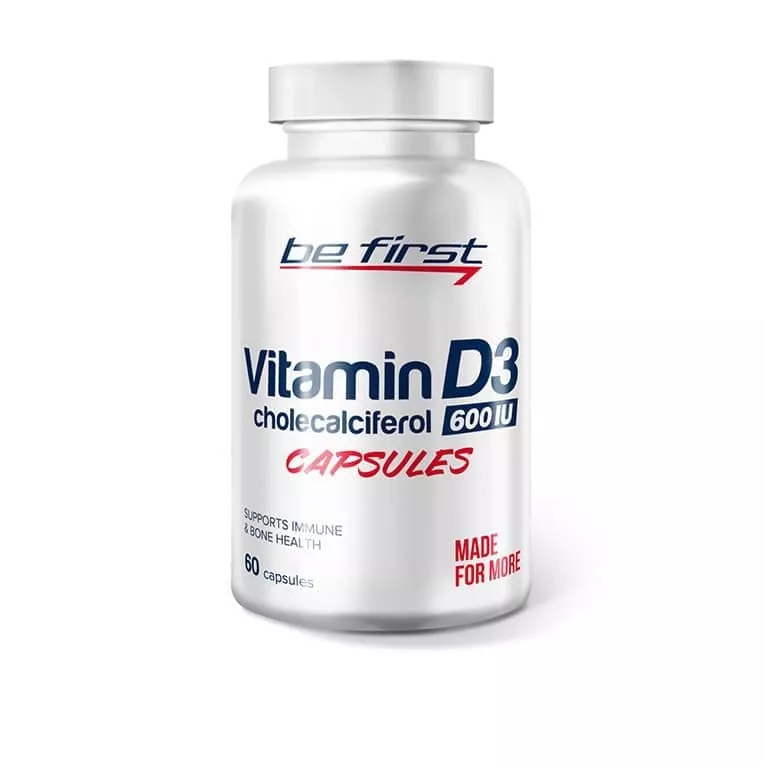 BeFirst Vitamin D3 60 caps