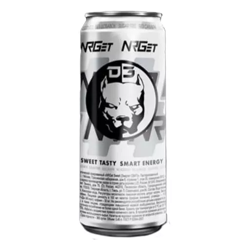 NRGet D3 Energy Drink Sweet 500 ml