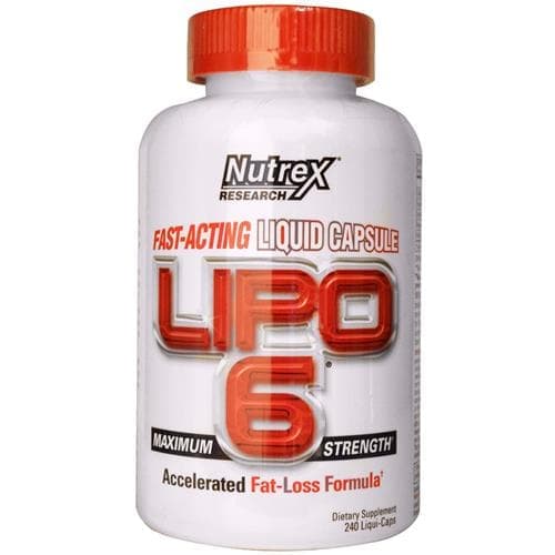 Nutrex Lipo-6 240 caps фото