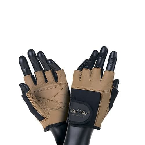 Перчатки мужские Mad Max "Fitness" MFG444\BR-BK