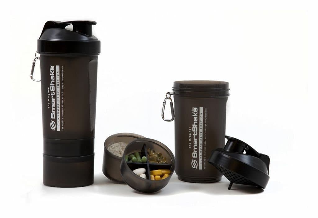 Шейкер SmartShake ORIGINAL 400ml (Gunsmoke Black)