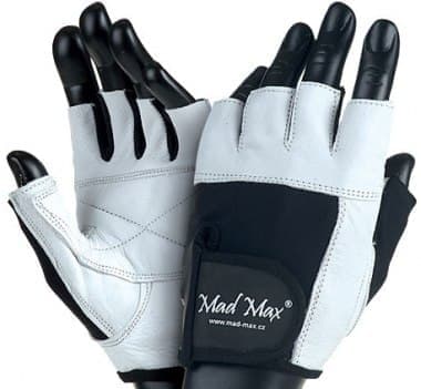 Перчатки Mad Max "Fitness" MFG444\WH-BK\L