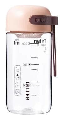 Бутылка для воды Diller D31 350 ml (Розовый) фото