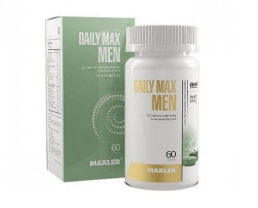 Maxler Daily Max Men 60 tabs фото