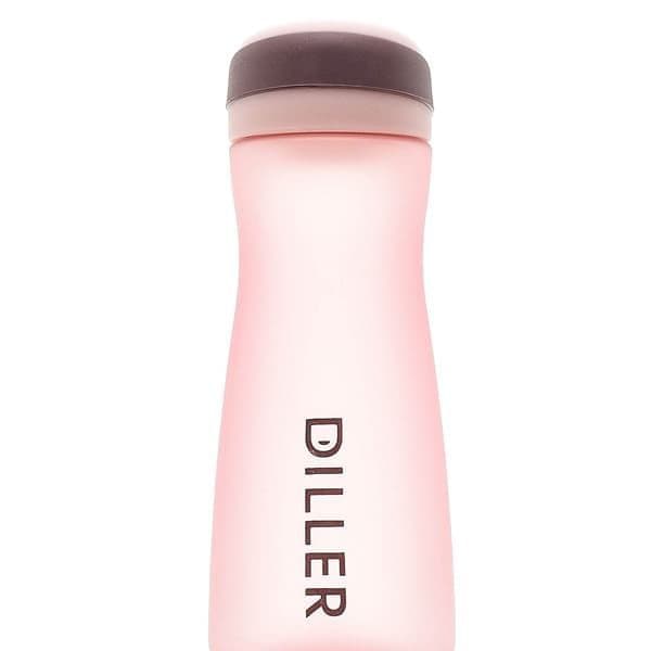 Diller Бутылка для воды D19 500ml (Розовая)