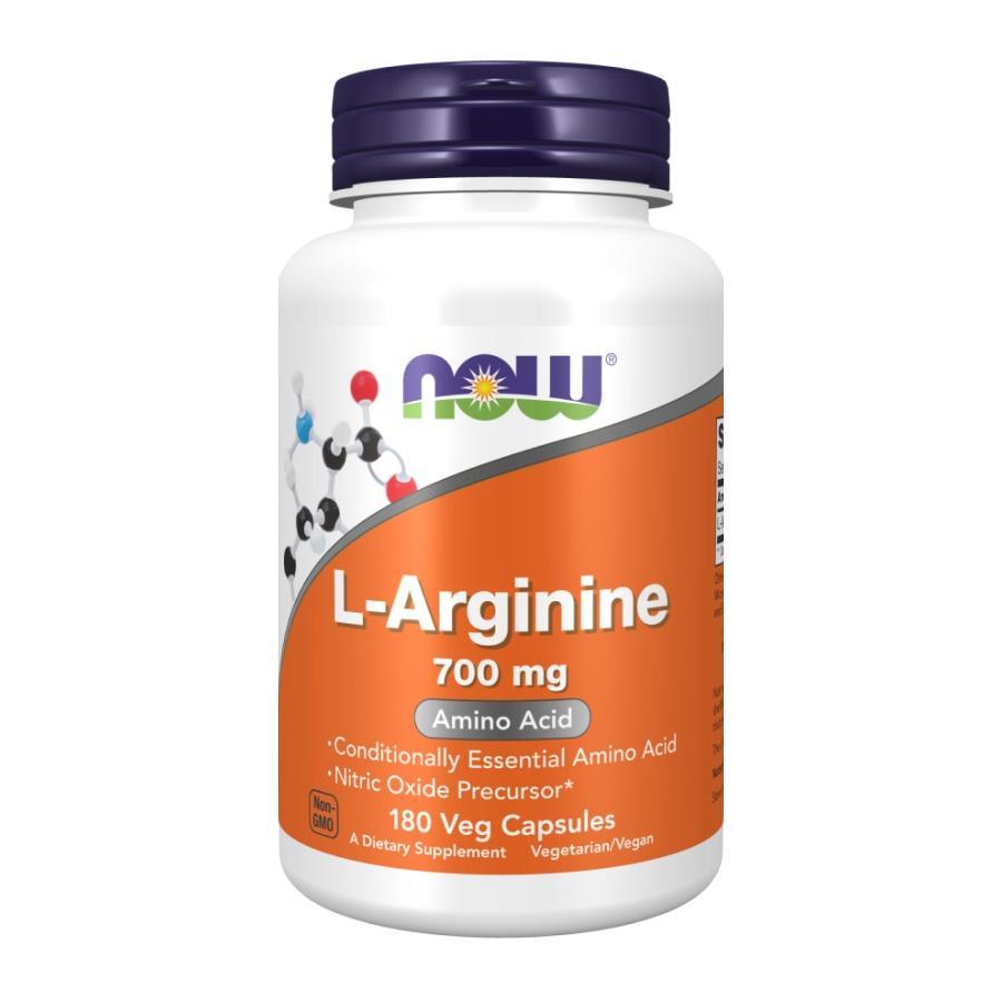 NOW L-Arginine 700mg 180 vcaps фото