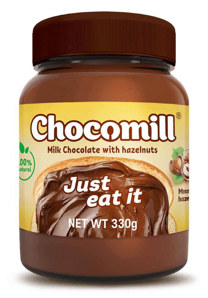 Happy Nut Шоколадная паста с лесными орехами Chocomill 330 гр