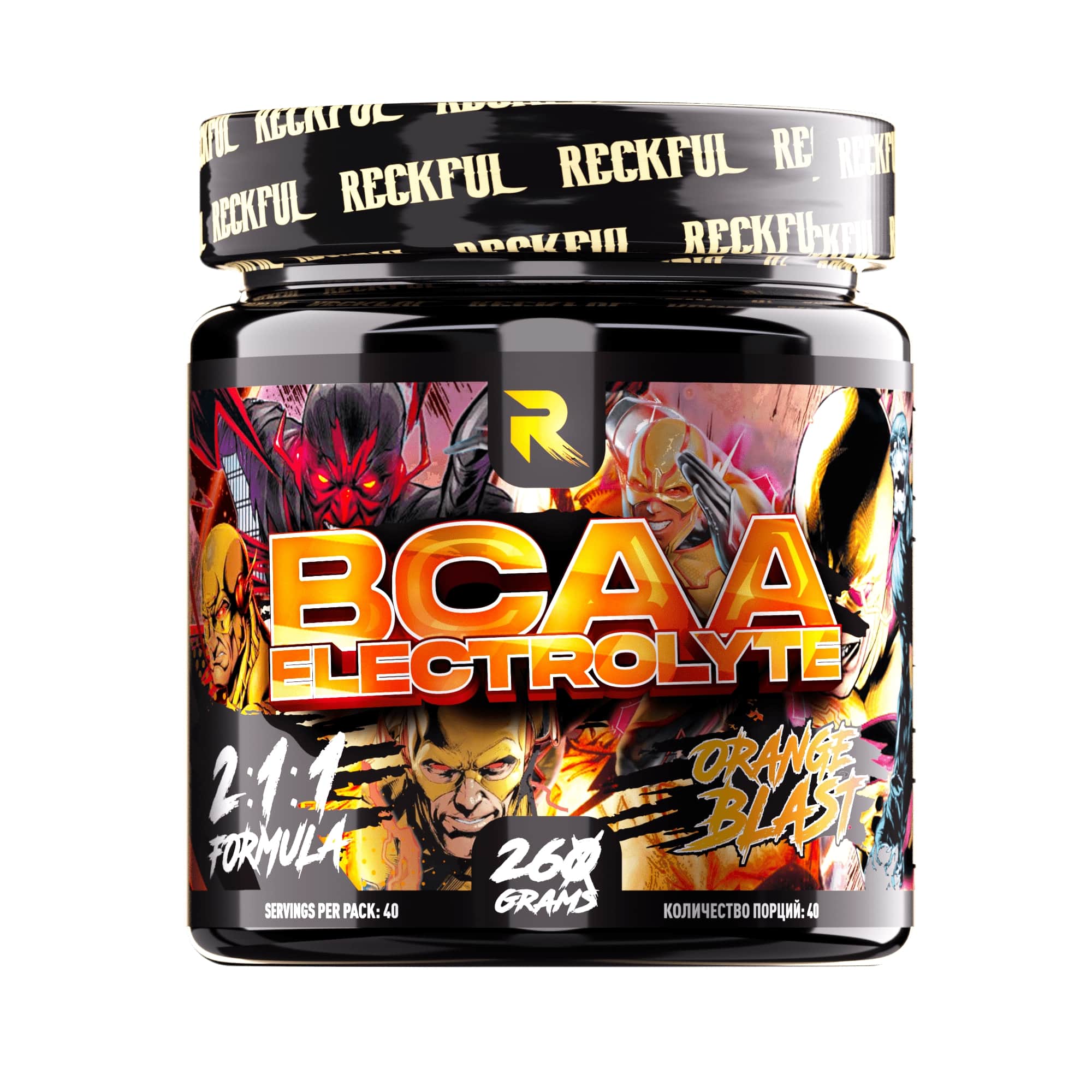 Reckful BCAA Eleсtrolytes 260g
