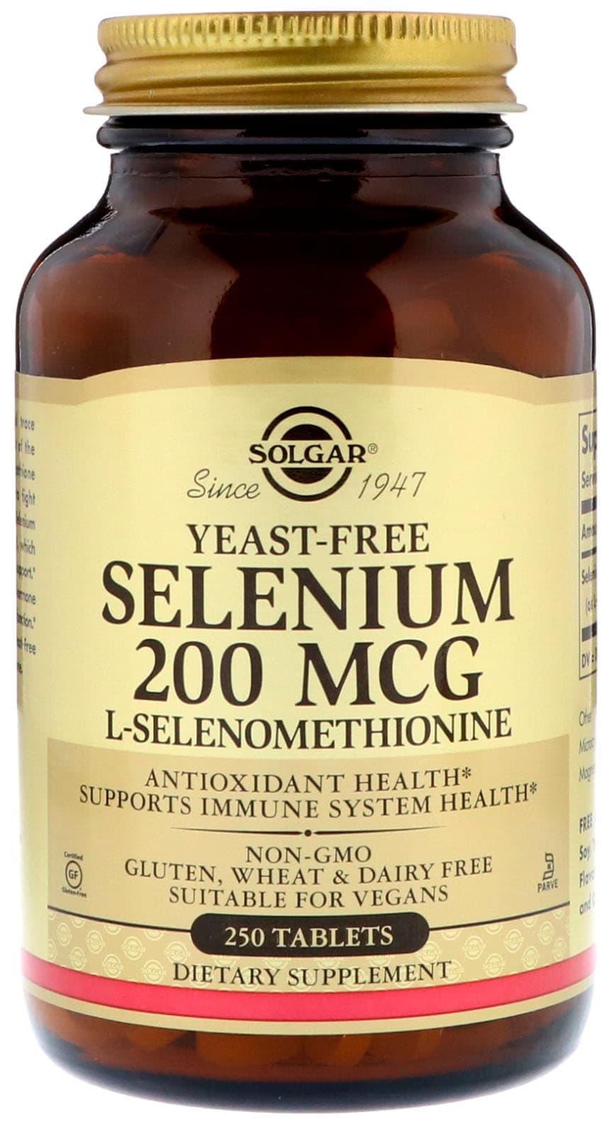 Solgar Selenium 200 мкг 250 t