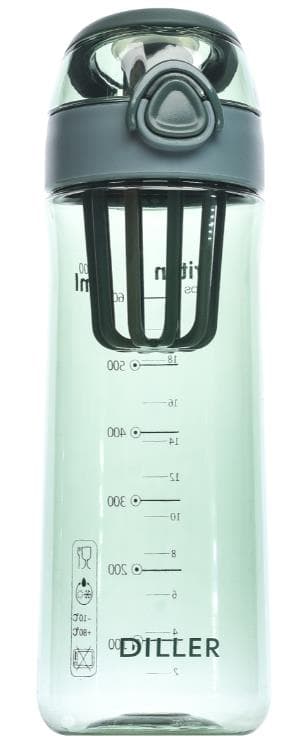 Бутылка для воды Diller D38-700 ml (Зеленый)
