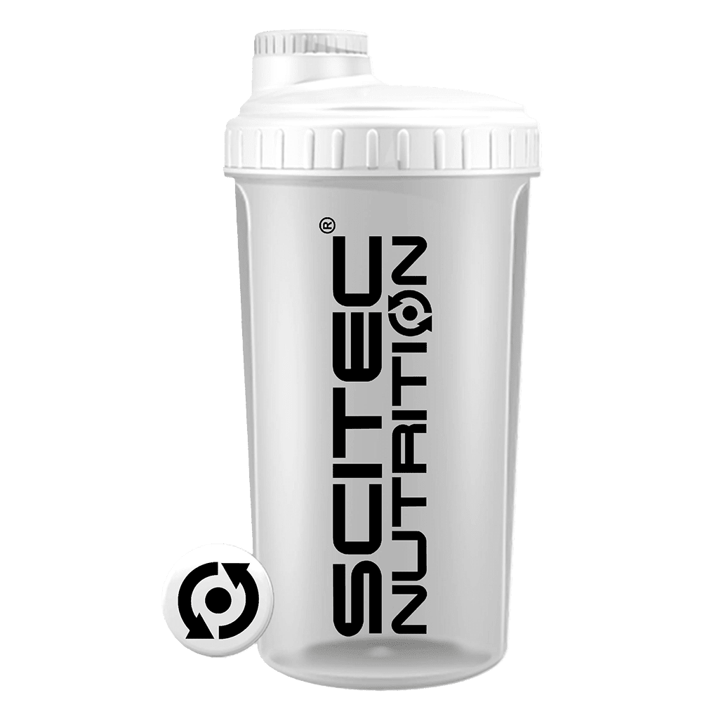 Scitec Shaker 700 ml Opaque White Lid Wwhite Scitec