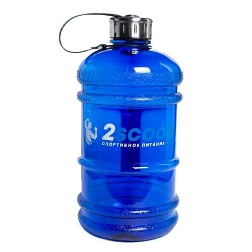 2scoop Бутыль 2.2 L металлическая крышка (Синий) фото