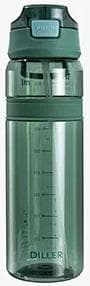 Бутылка для воды Diller D36 850 ml (Зеленый)