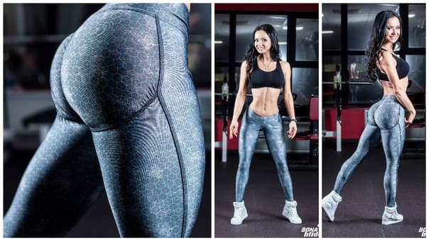 Bona Fide лосины Blue Gotic Jeanse