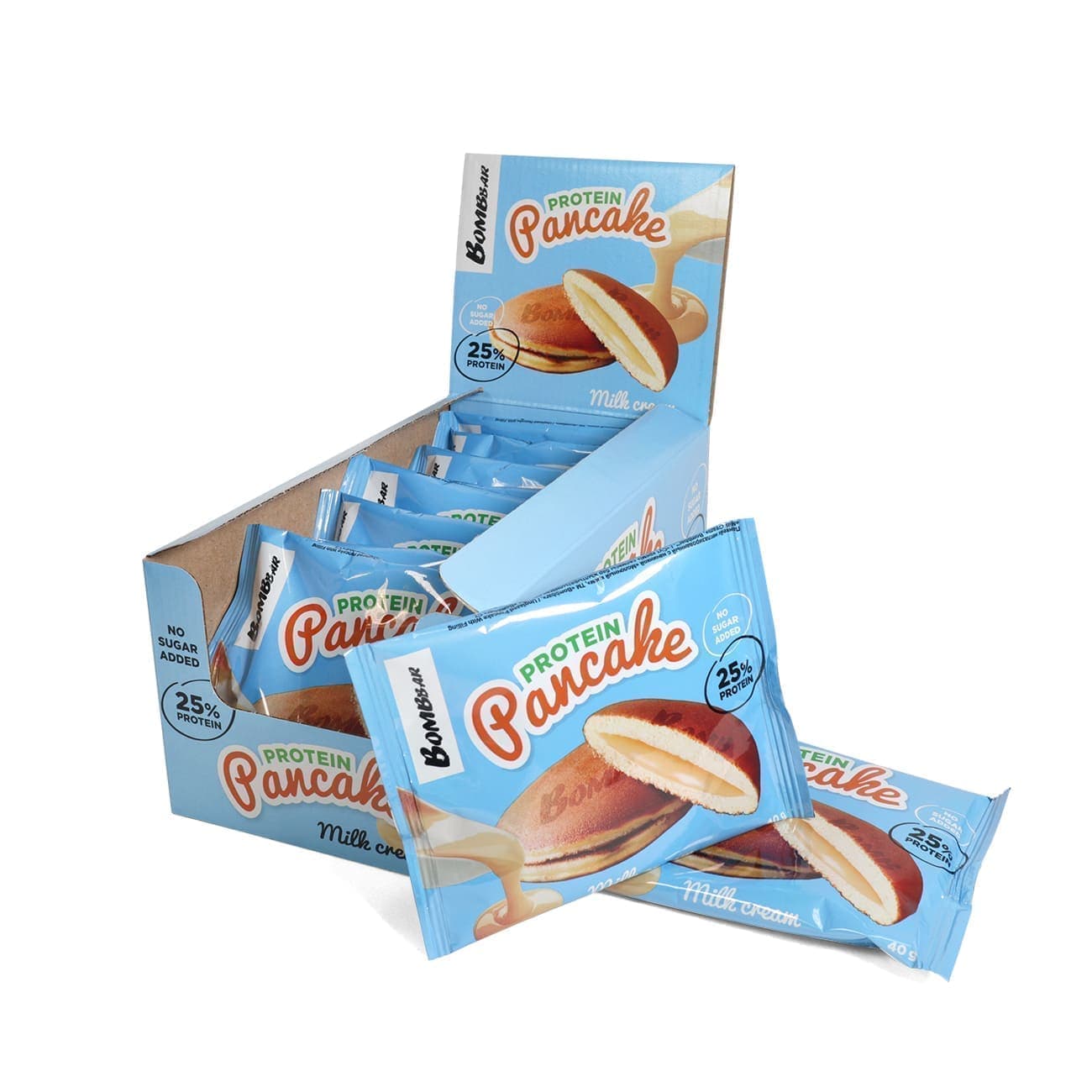 Bombbar Панкейк неглазированный с начинкой 40g