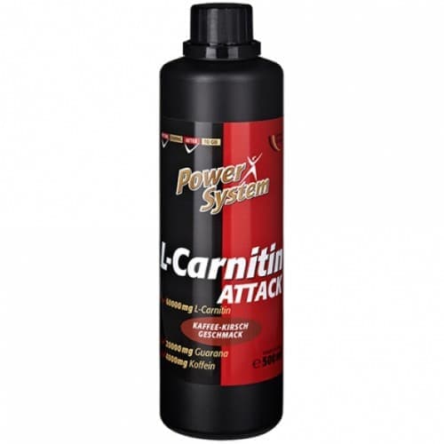 Power System L-Carnitin Attack 500 ml