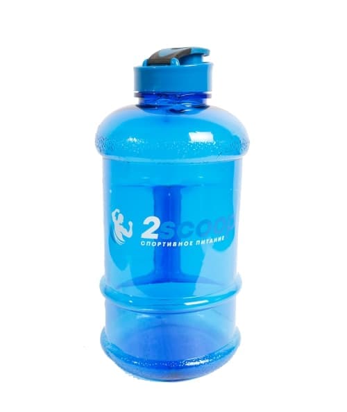 2scoop Бутыль 1.3 L крышка щелчок (Синий) фото