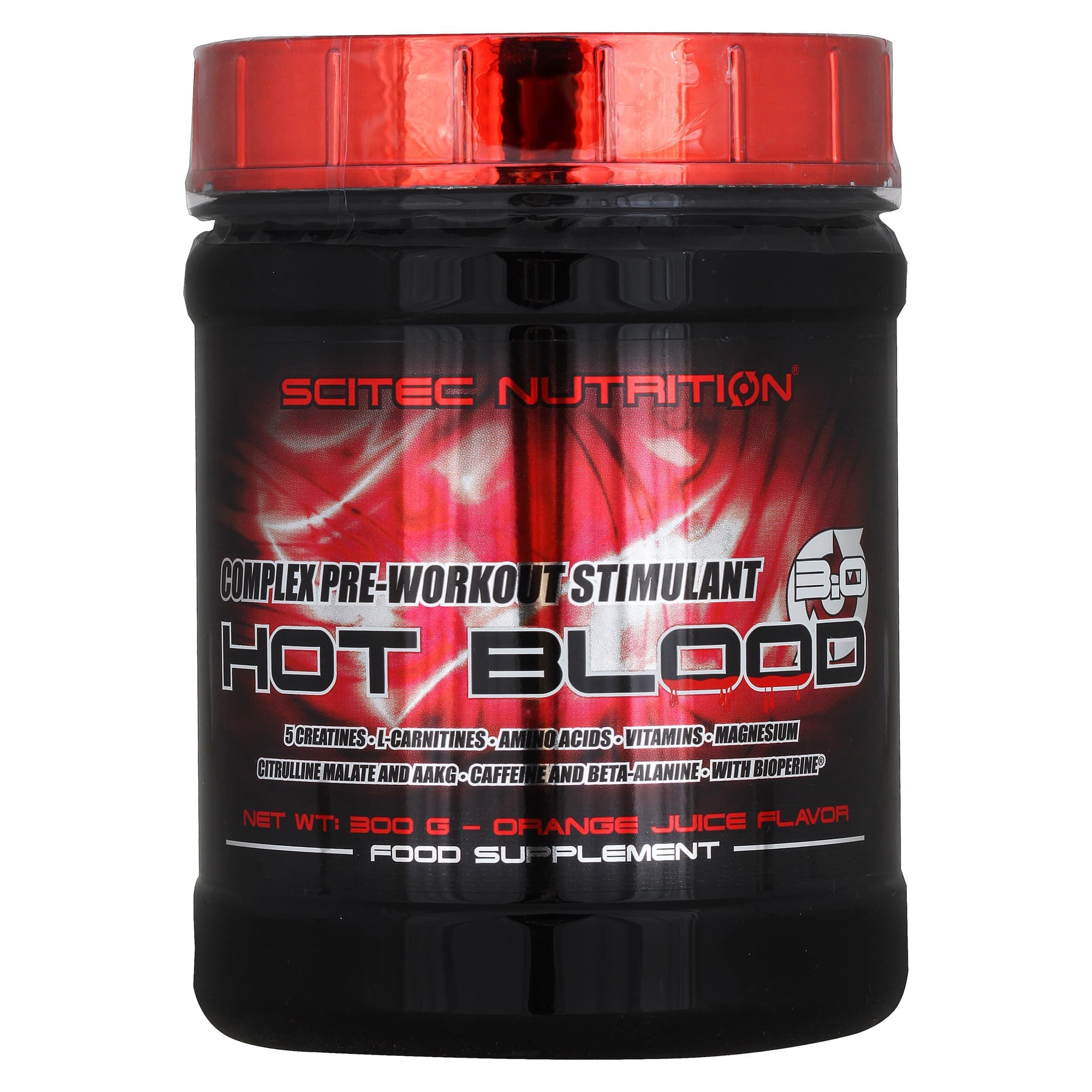 Scitec Hot Blood 300g фото