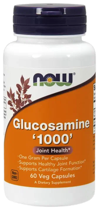 NOW Glucosamine 1000mg 60 vcaps фото