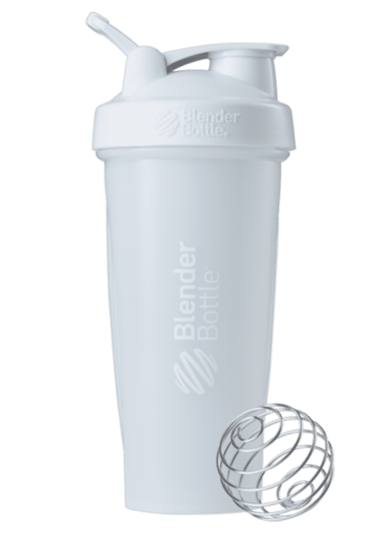 BlenderBottle Classic Full Color 828ml Clear White [белый]