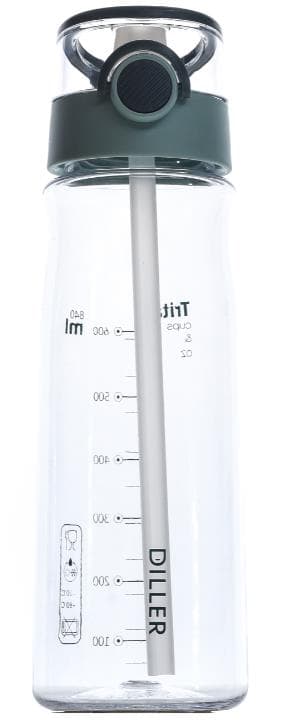 Бутылка для воды Diller D40 840 ml (Синий)