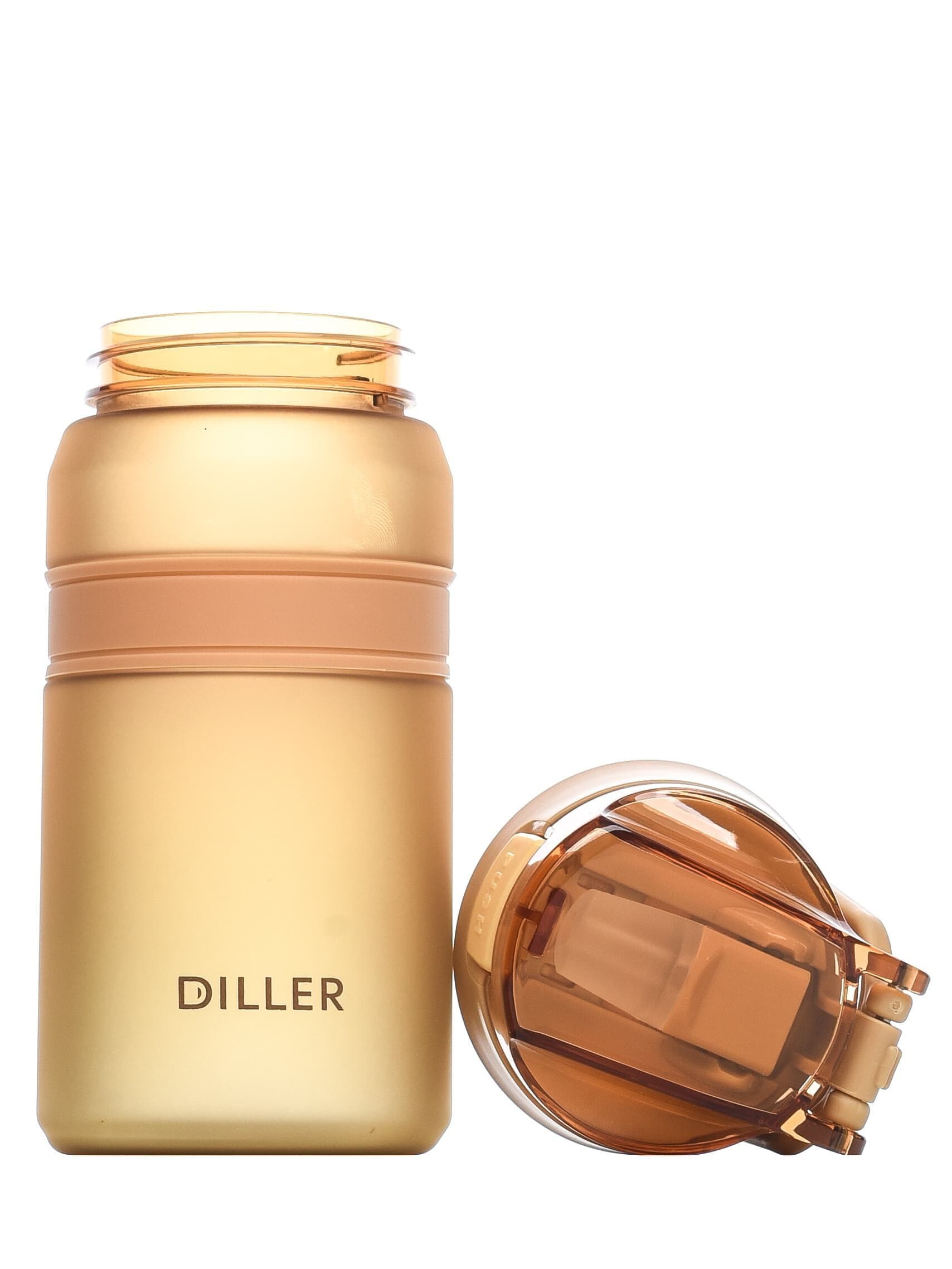 Бутылка для воды Diller D37 550 ml (Оранжевый) фото