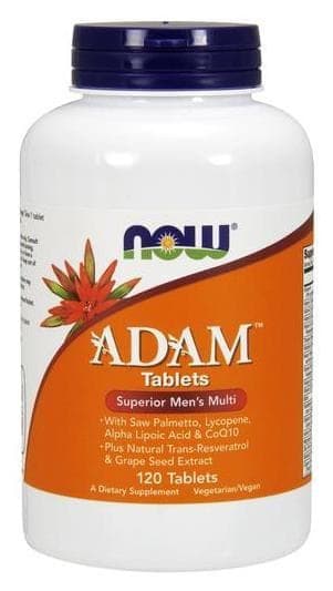 NOW ADAM Men's Multiple Vitamin 120 tabs