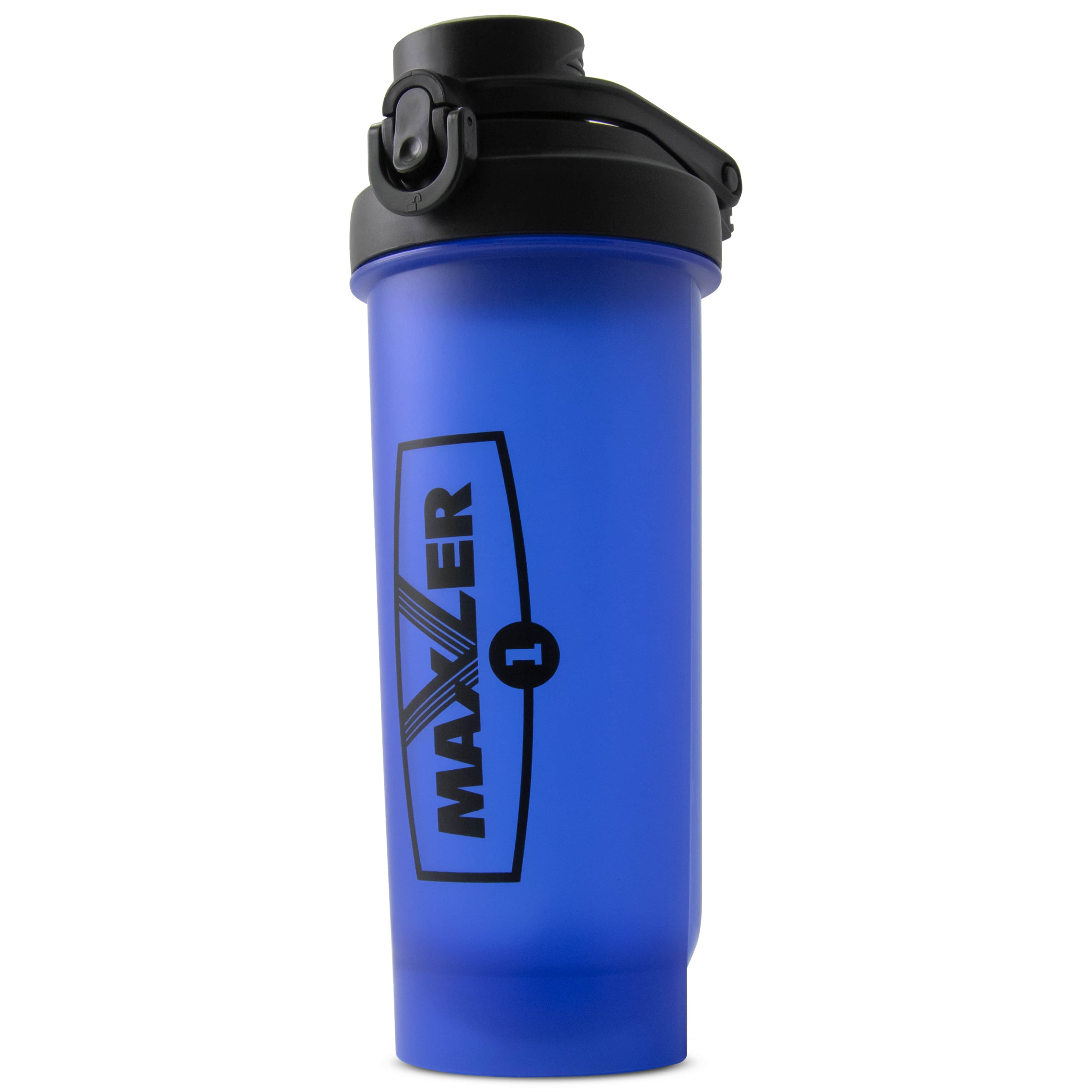 Maxler Shaker Black 700 ml - Black - Blue 1-C print фото