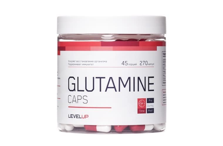LevelUp Glutamine 270 caps