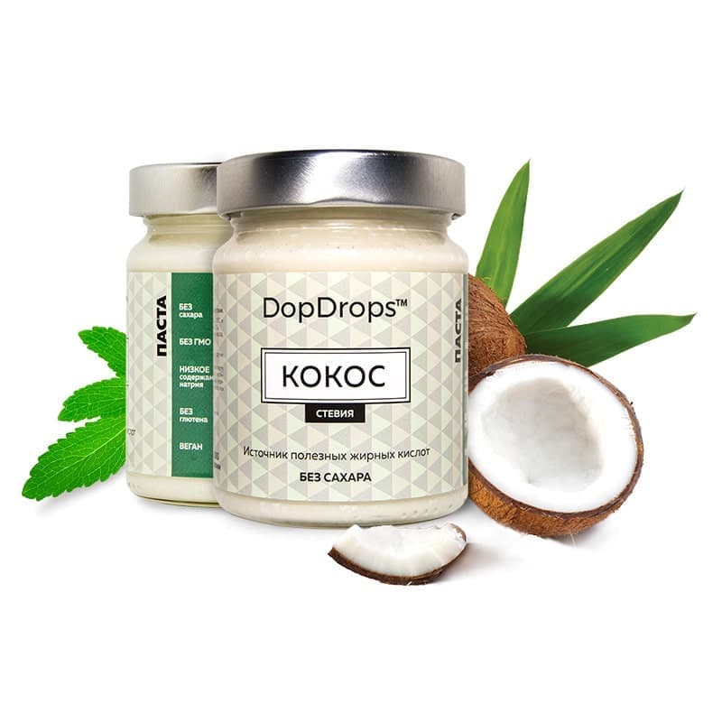 DopDrops Кокосовая паста 265g фото