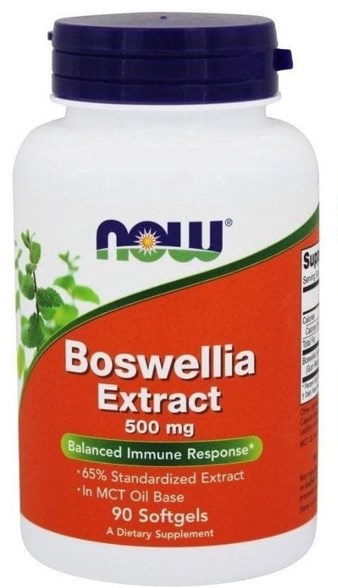 NOW Boswellia Extract 500mg 90 Softgels