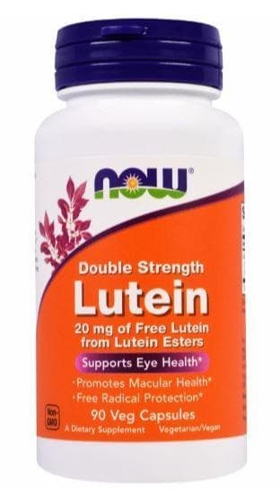 NOW Lutein 20mg 90 vcaps