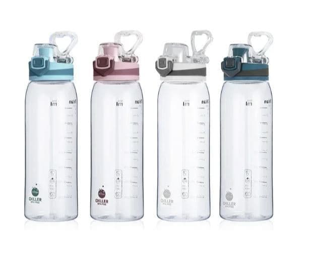 Бутылка для воды Diller D32 900 ml (Голубой)